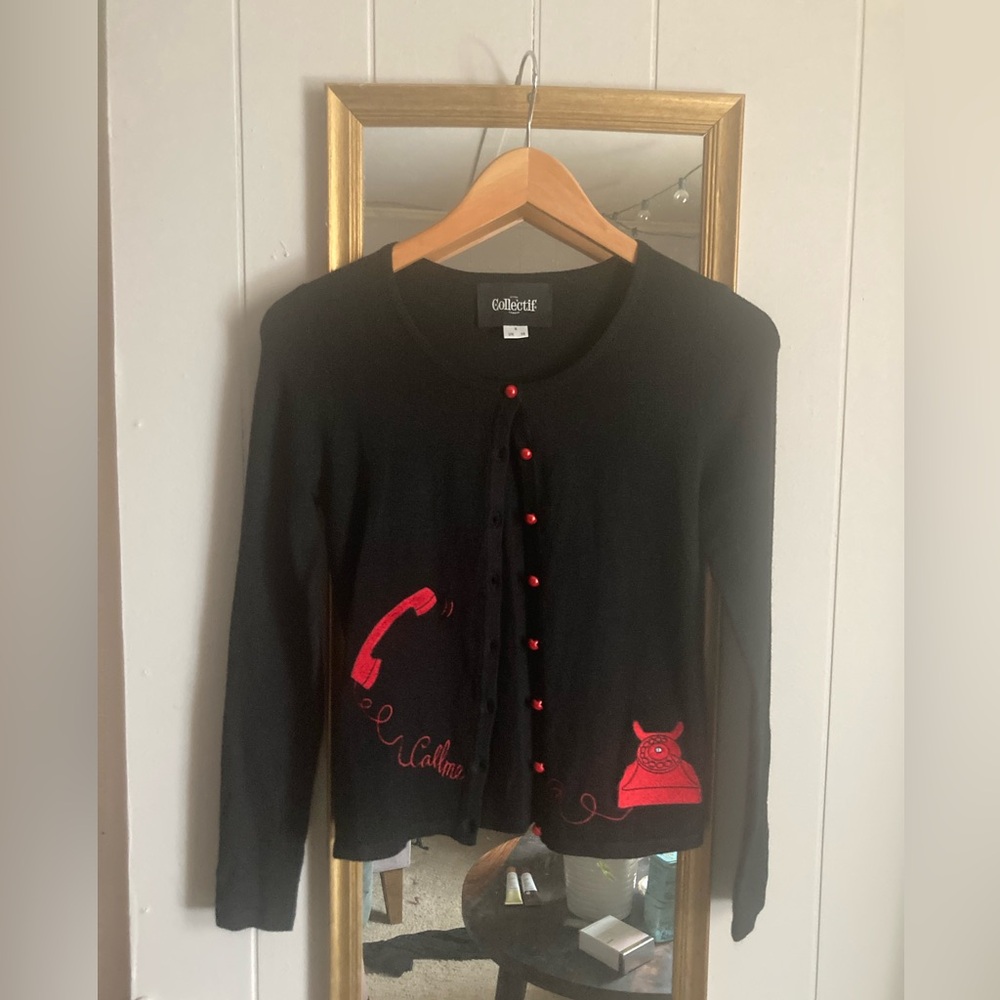 ModCloth Collectif “Call Me” sweater, size S.